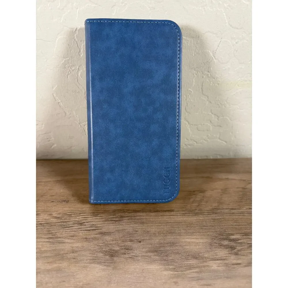 TUCCH Phone and Card, ID Holder Blue- New without Box‎ Iphone 16 Plus